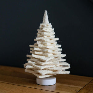 Small Felt & Marble Christmas Tree