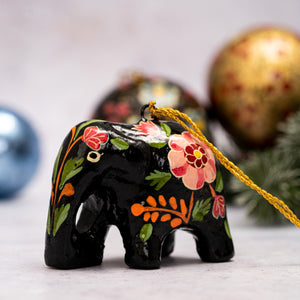 Indian 18 Floral Hanging Elephant