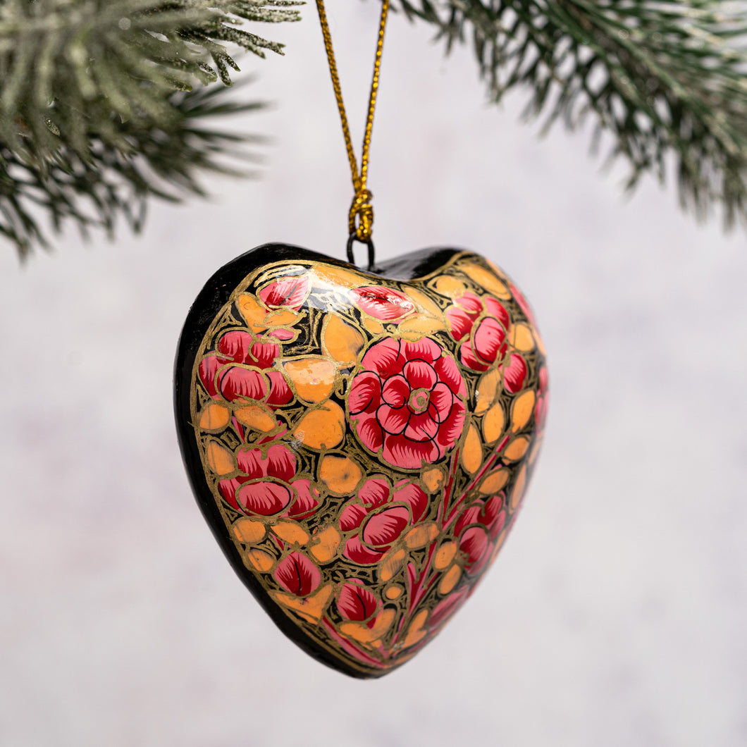 Pink Russian Hanging Heart