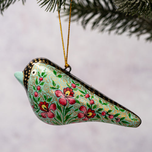 Indian 10 Floral Hanging Bird