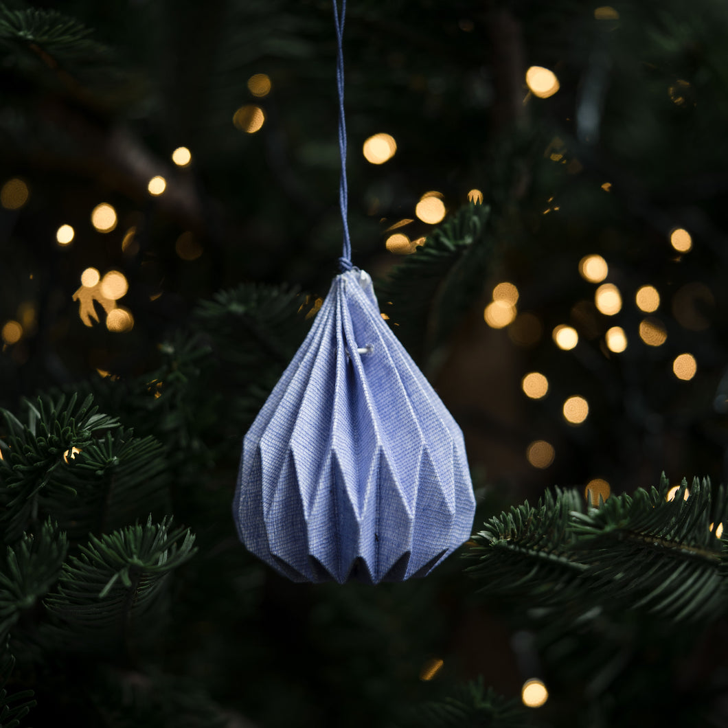 Tiree Lavender Paper Hanging Decoration