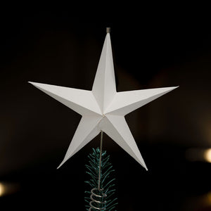 Dancer White Christmas Tree Topper