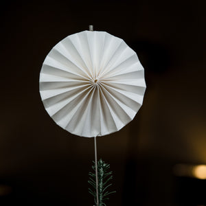 Vixen White Christmas Tree Topper