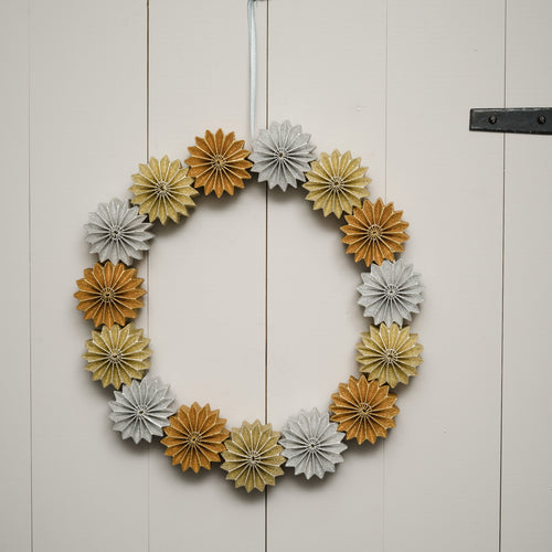 Autumnal Flower Wreath