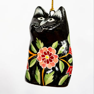 Indian 18  Floral Hanging Cat