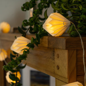 Crystal Lantern Paper String Lights