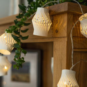 Twisted Lantern Paper String Lights