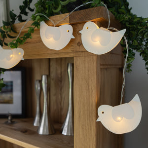 White Bird Paper String Lights